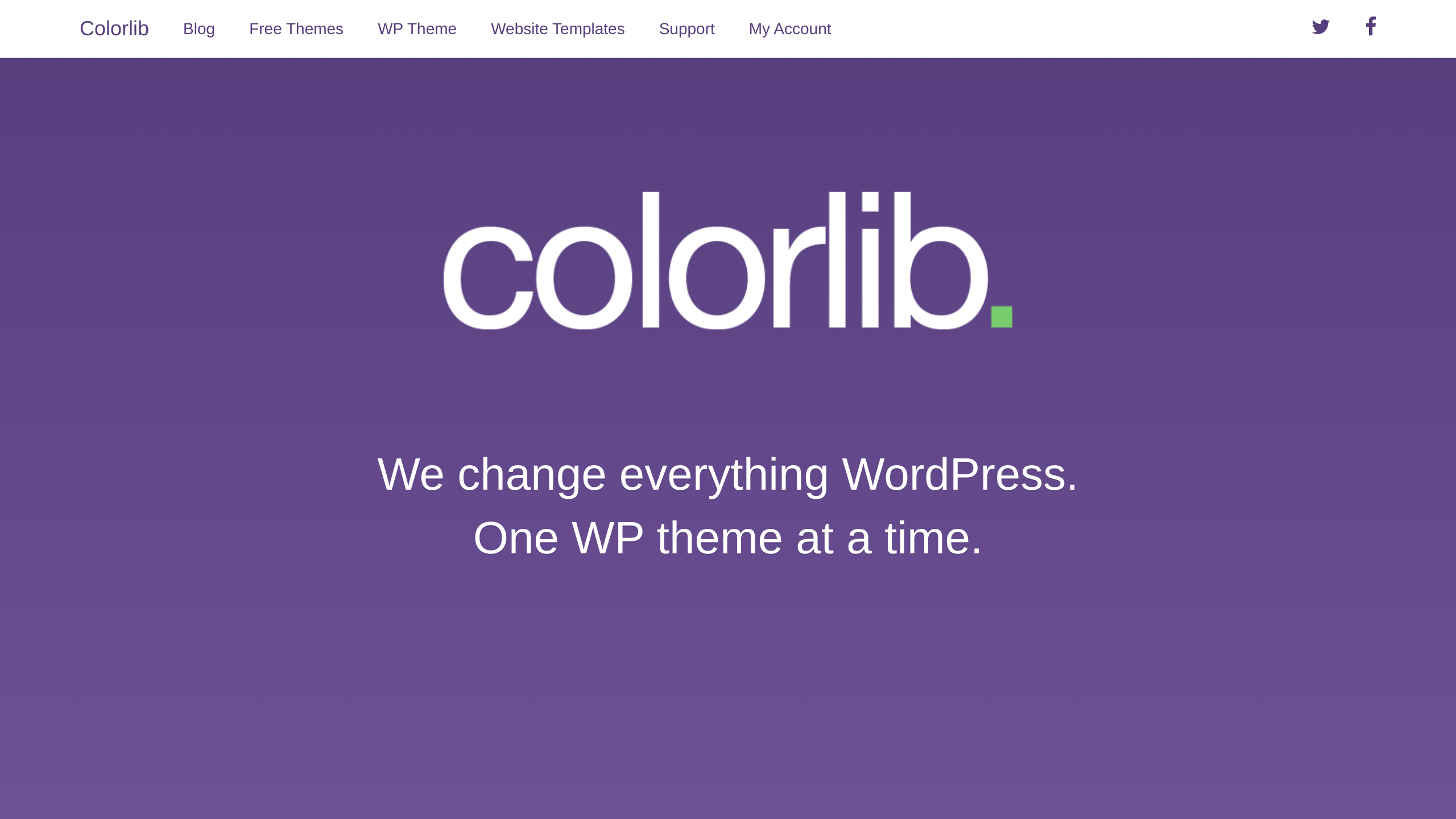 Colorlib's website screenshot